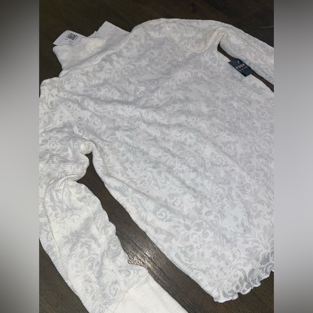 NWT Forever 21 Large Long Sleeve Floral Shirt